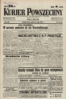 Kurjer Powszechny. 1934, nr 128