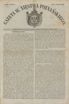 Gazeta W. Xięstwa Poznańskiego. 1845, № 180 (5 sierpnia)