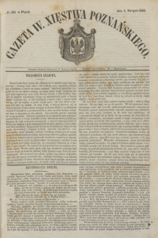 Gazeta W. Xięstwa Poznańskiego. 1845, № 183 (8 sierpnia)