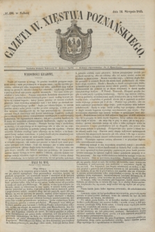 Gazeta W. Xięstwa Poznańskiego. 1845, № 190 (16 sierpnia)