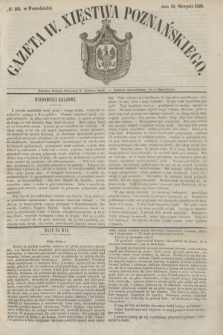 Gazeta W. Xięstwa Poznańskiego. 1845, № 191 (18 sierpnia)