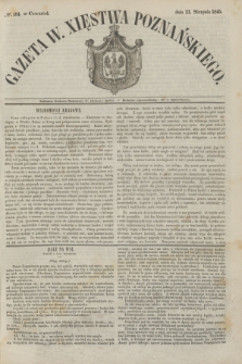 Gazeta W. Xięstwa Poznańskiego. 1845, № 194 (21 sierpnia)