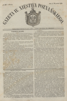 Gazeta W. Xięstwa Poznańskiego. 1845, № 205 (3 września)