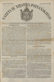 Gazeta W. Xięstwa Poznańskiego. 1845, № 209 (8 września)