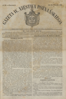 Gazeta W. Xięstwa Poznańskiego. 1845, № 221 (22 września)