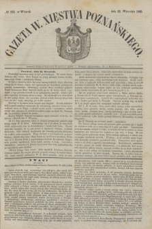 Gazeta W. Xięstwa Poznańskiego. 1845, № 222 (23 września)