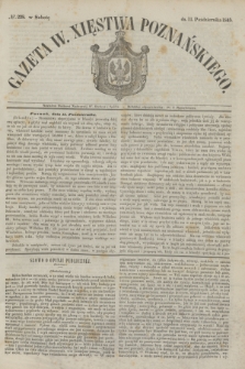 Gazeta W. Xięstwa Poznańskiego. 1845, № 238 (11 października)