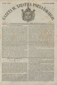 Gazeta W. Xięstwa Poznańskiego. 1845, № 253 (29 października)