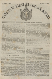 Gazeta W. Xięstwa Poznańskiego. 1845, № 258 (4 listopada)