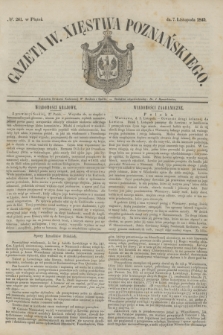 Gazeta W. Xięstwa Poznańskiego. 1845, № 261 (7 listopada)