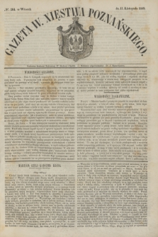 Gazeta W. Xięstwa Poznańskiego. 1845, № 264 (11 listopada)