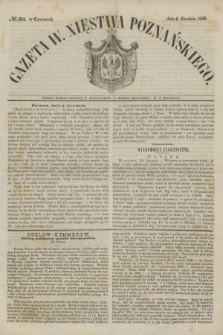 Gazeta W. Xięstwa Poznańskiego. 1845, № 284 (4 grudnia)