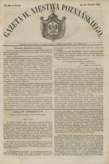 Gazeta W. Xięstwa Poznańskiego. 1845, № 289 (10 grudnia)