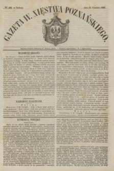 Gazeta W. Xięstwa Poznańskiego. 1845, № 292 (13 grudnia)