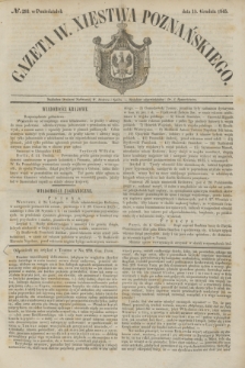 Gazeta W. Xięstwa Poznańskiego. 1845, № 293 (15 grudnia)