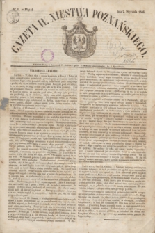 Gazeta W. Xięstwa Poznańskiego. 1846, № 1 (2 stycznia)