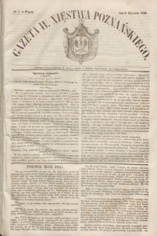 Gazeta W. Xięstwa Poznańskiego. 1846, № 7 (9 stycznia)