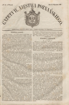 Gazeta W. Xięstwa Poznańskiego. 1846, № 10 (13 stycznia)