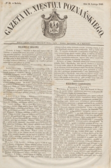 Gazeta W. Xięstwa Poznańskiego. 1846, № 38 (14 lutego)