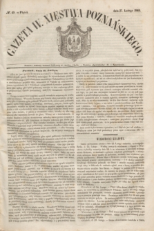 Gazeta W. Xięstwa Poznańskiego. 1846, № 49 (27 lutego)