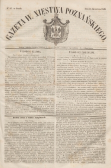 Gazeta W. Xięstwa Poznańskiego. 1846, № 87 (15 kwietnia)