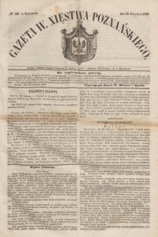 Gazeta W. Xięstwa Poznańskiego. 1846, № 145 (25 czerwca)