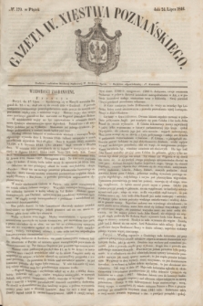 Gazeta W. Xięstwa Poznańskiego. 1846, № 170 (24 lipca)