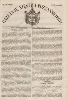 Gazeta W. Xięstwa Poznańskiego. 1846, № 174 (29 lipca)