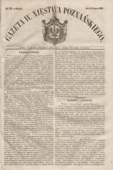 Gazeta W. Xięstwa Poznańskiego. 1846, № 176 (31 lipca)