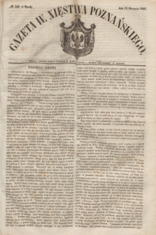 Gazeta W. Xięstwa Poznańskiego. 1846, № 186 (12 sierpnia)