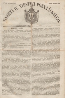 Gazeta W. Xięstwa Poznańskiego. 1846, № 190 (17 sierpnia)