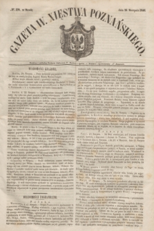 Gazeta W. Xięstwa Poznańskiego. 1846, № 198 (26 sierpnia)