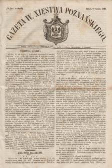 Gazeta W. Xięstwa Poznańskiego. 1846, № 204 (2 września)