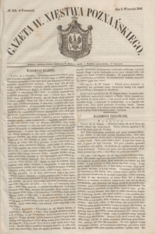 Gazeta W. Xięstwa Poznańskiego. 1846, № 205 (3 września)