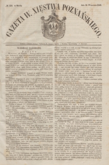Gazeta W. Xięstwa Poznańskiego. 1846, № 216 (16 września)