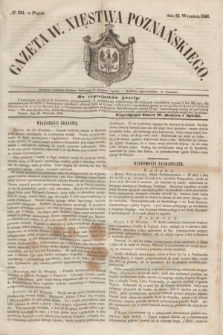 Gazeta W. Xięstwa Poznańskiego. 1846, № 224 (25 września)