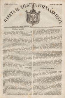 Gazeta W. Xięstwa Poznańskiego. 1846, № 226 (28 września)