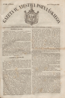 Gazeta W. Xięstwa Poznańskiego. 1846, № 269 (17 listopada)