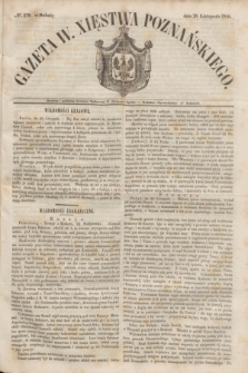 Gazeta W. Xięstwa Poznańskiego. 1846, № 279 (28 listopada)