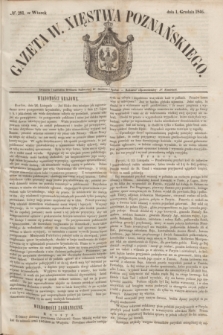 Gazeta W. Xięstwa Poznańskiego. 1846, № 281 (1 grudnia)