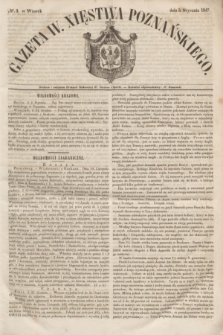 Gazeta W. Xięstwa Poznańskiego. 1847, № 3 (5 stycznia)