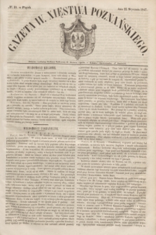 Gazeta W. Xięstwa Poznańskiego. 1847, № 18 (22 stycznia)