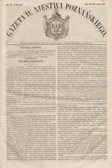 Gazeta W. Xięstwa Poznańskiego. 1847, № 19 (23 stycznia)