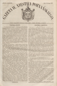 Gazeta W. Xięstwa Poznańskiego. 1847, № 29 (4 lutego)