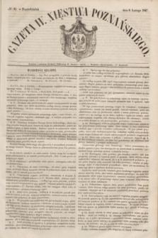 Gazeta W. Xięstwa Poznańskiego. 1847, № 32 (8 lutego)