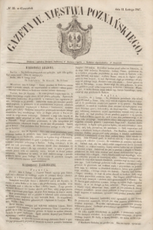 Gazeta W. Xięstwa Poznańskiego. 1847, № 35 (11 lutego)