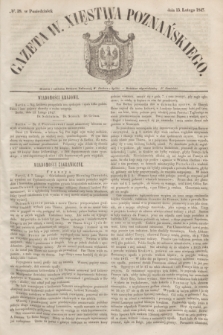 Gazeta W. Xięstwa Poznańskiego. 1847, № 38 (15 lutego)