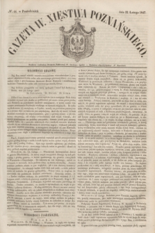 Gazeta W. Xięstwa Poznańskiego. 1847, № 44 (22 lutego)