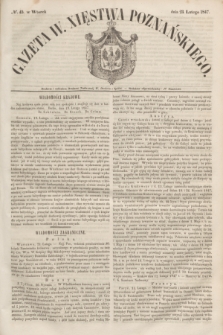 Gazeta W. Xięstwa Poznańskiego. 1847, № 45 (23 lutego)