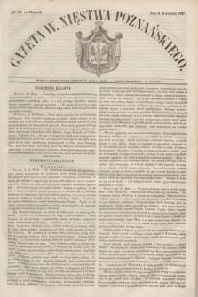 Gazeta W. Xięstwa Poznańskiego. 1847, № 79 (6 kwietnia)